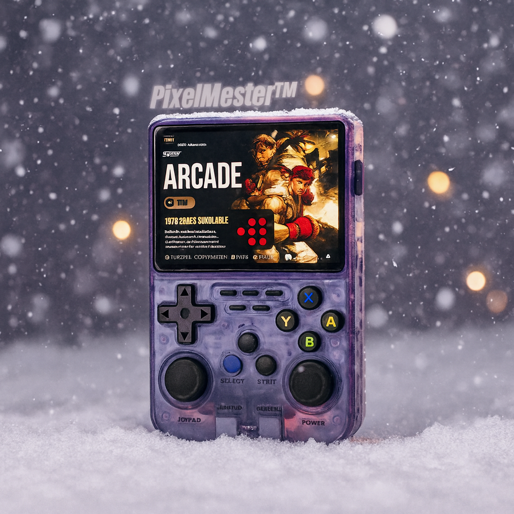 Pixel Mester™ Retró Konzol + AJÁNDÉK MODERN JÁTÉK BŐVÍTÉS