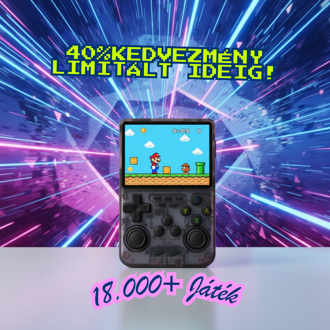 Pixel Mester™ Retró Konzol + Játék bővítés