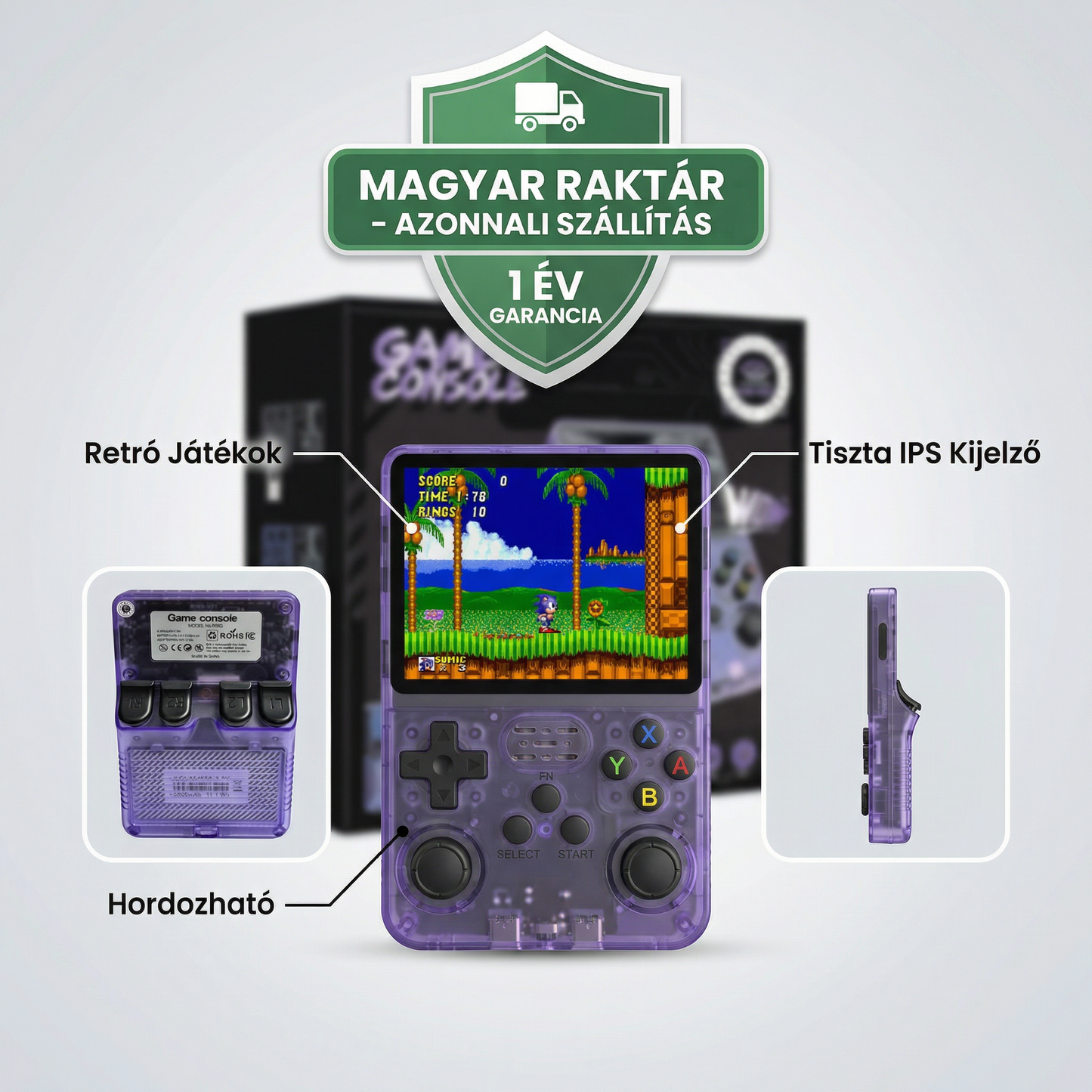 Pixel Mester™ Retró Konzol