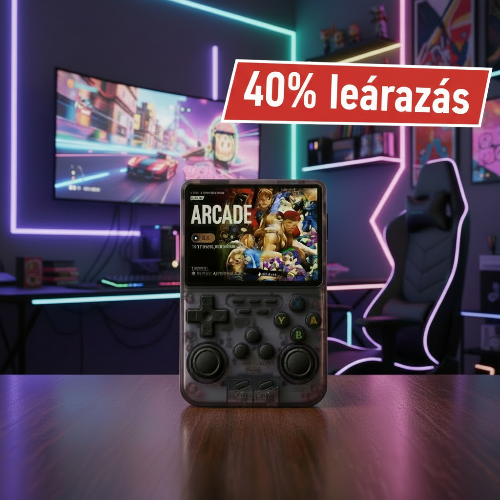 Pixel Mester™ Retró Konzol + Játék bővítés