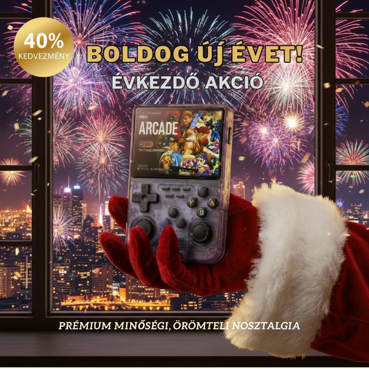 Pixel Mester™ Retró Konzol + Játék bővítés